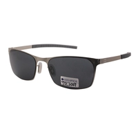 Wholesale Square Brands Mirror Lens Men Metal Sunglasses